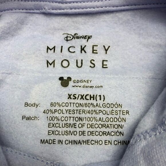 Disney Mickey Mouse graphic womens pullover hoodie size XS - Picture 7 of 7